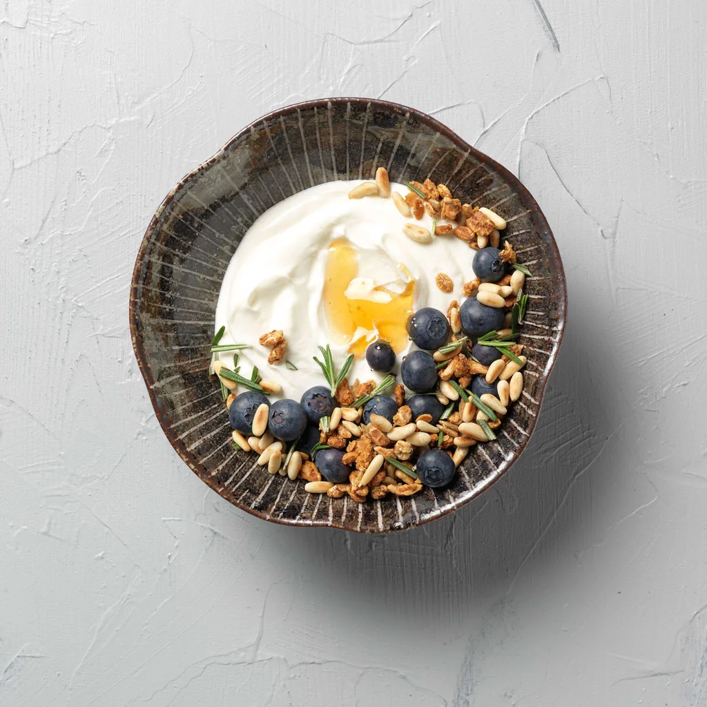 Granola silvestre con quark