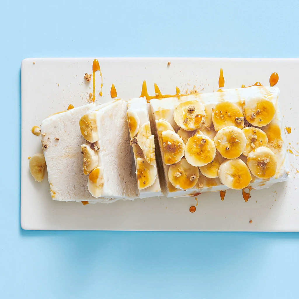 Gelato di yogurt e banane