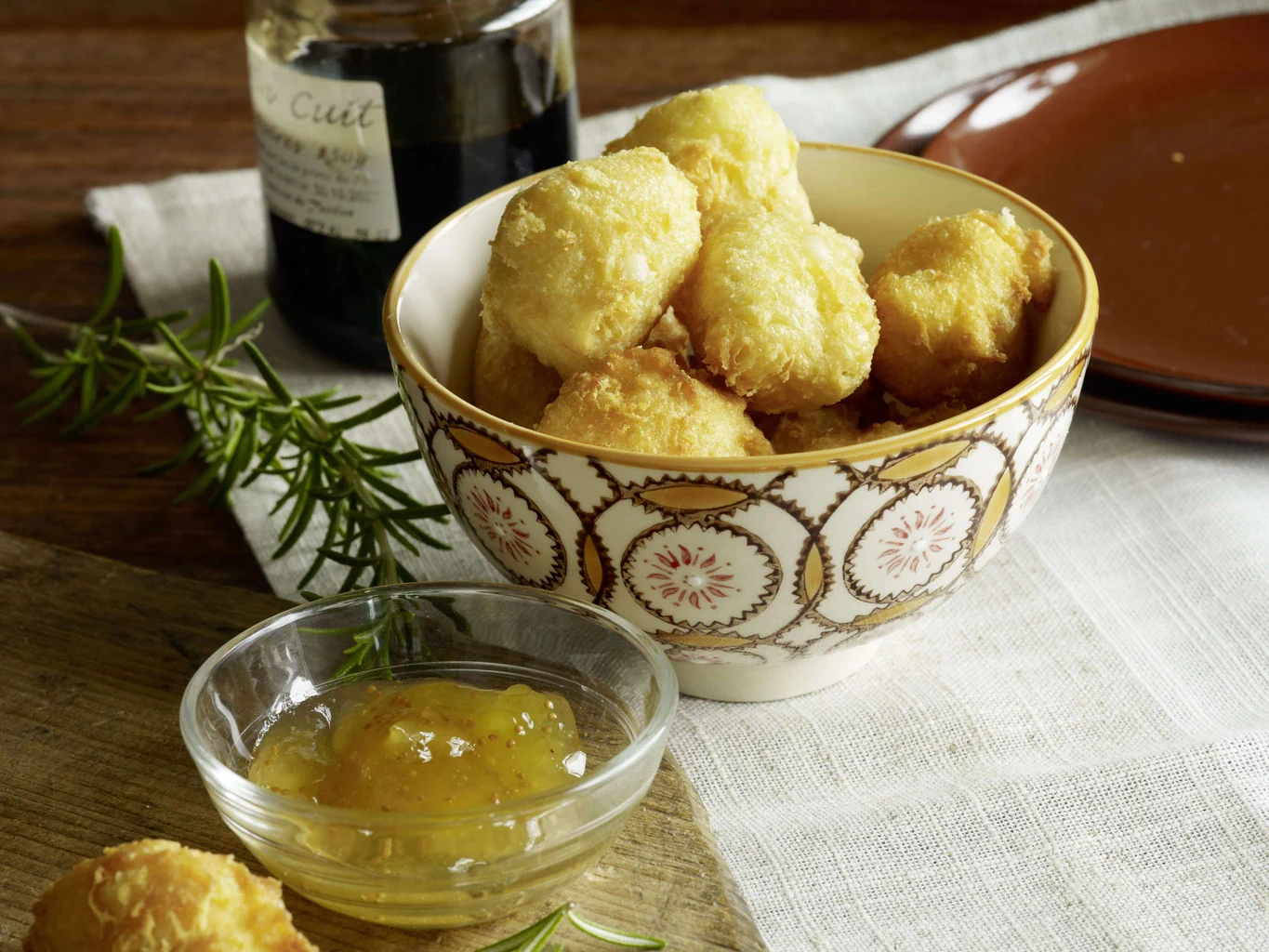 Gougères au fromage de brebis