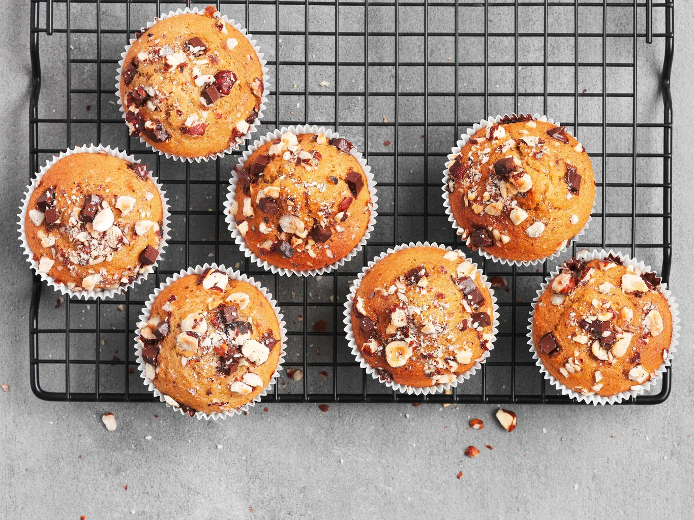 Muffins pomme-poire