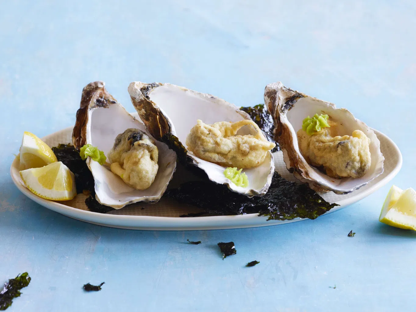 Frittierte Austern