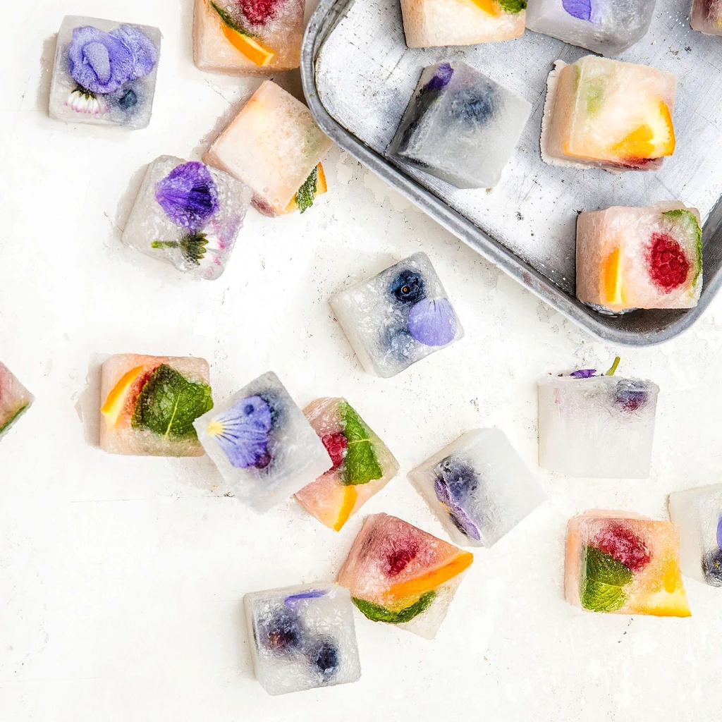 Prosecco-Eiswürfel