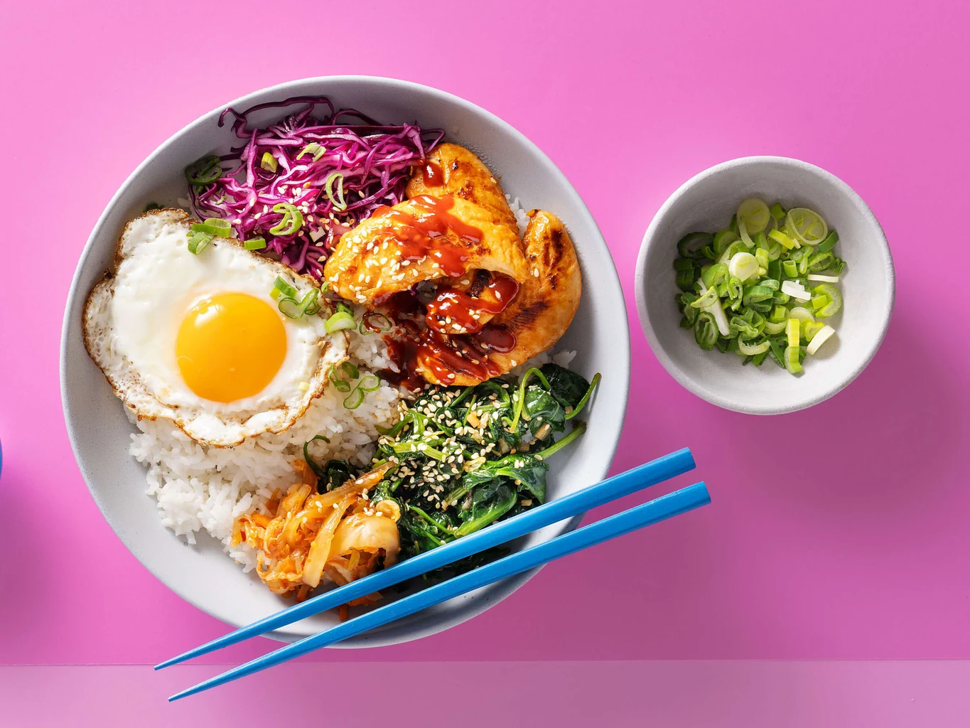 Bibimbap au poulet