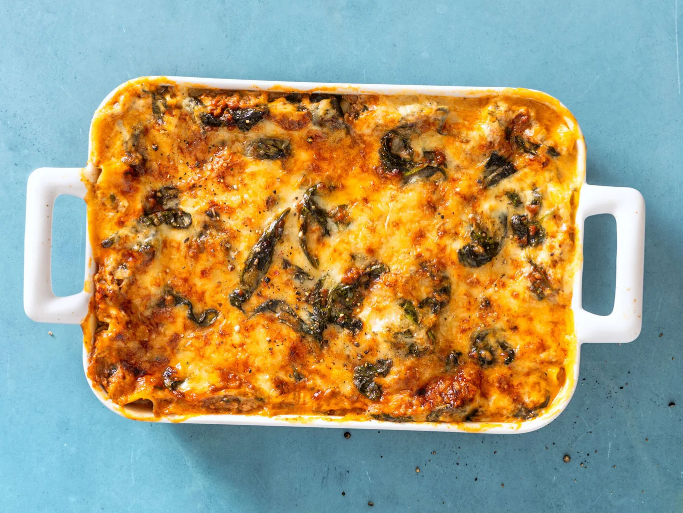 Lasagne aux épinards