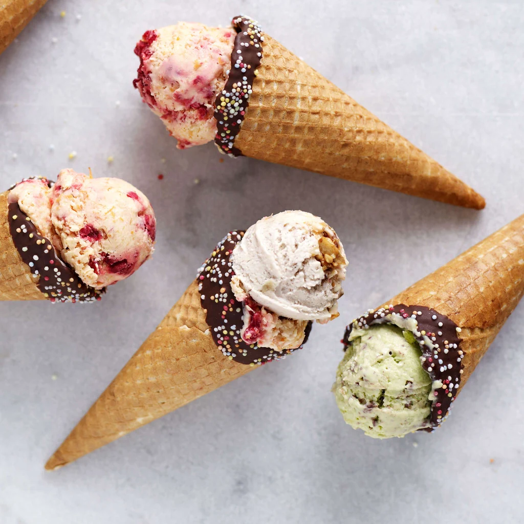 Gelato all’albicocca e allo yogurt