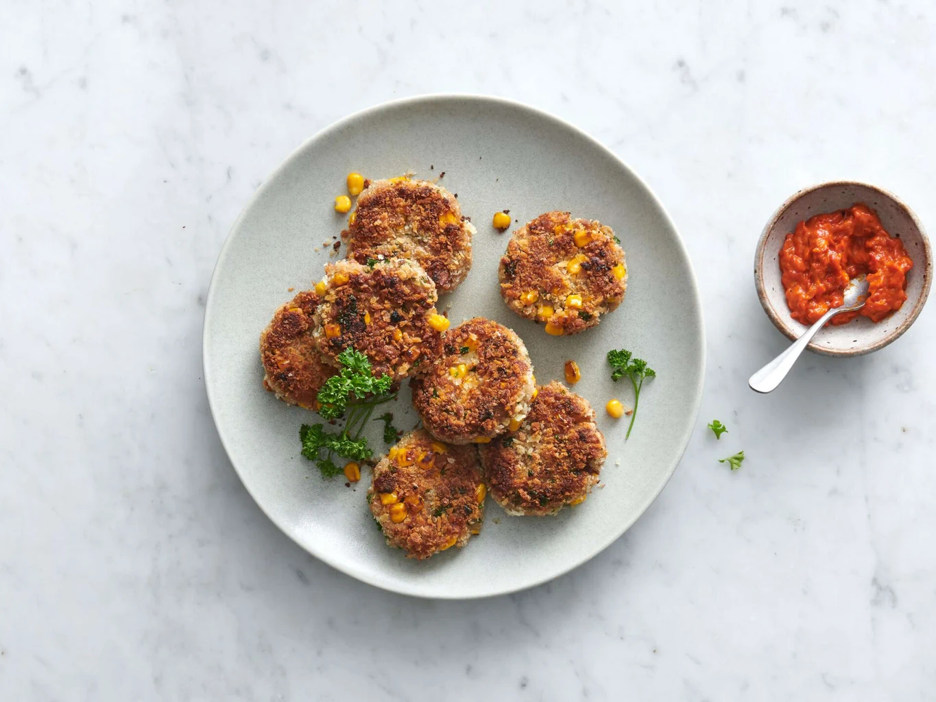 Polpette di tonno e mais
