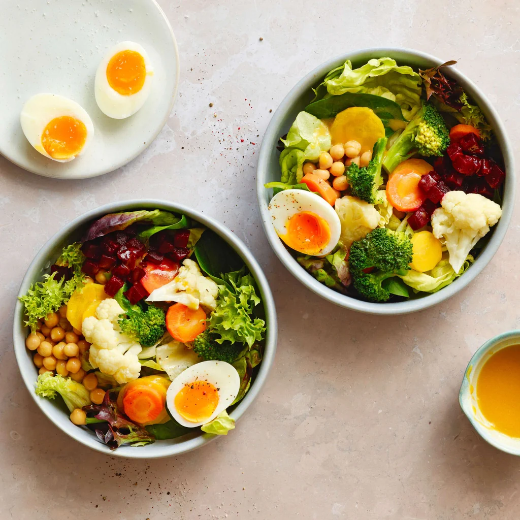 Bowl d'insalata e verdure