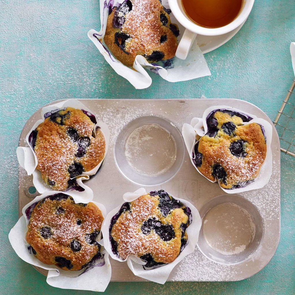 Muffins aux myrtilles