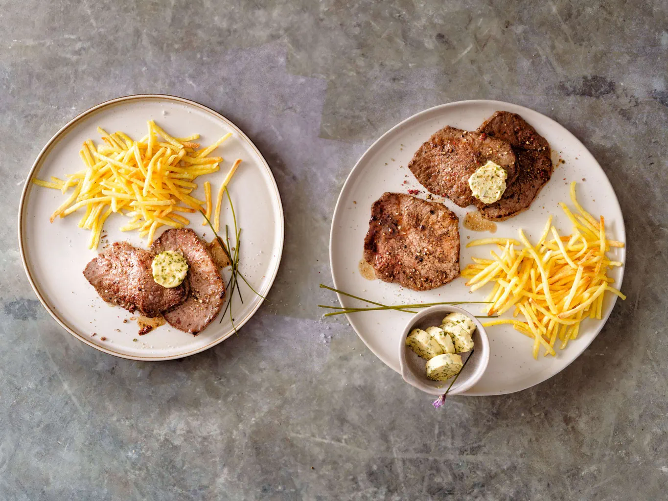 Pfefferschnitzel mit Whisky-Butter