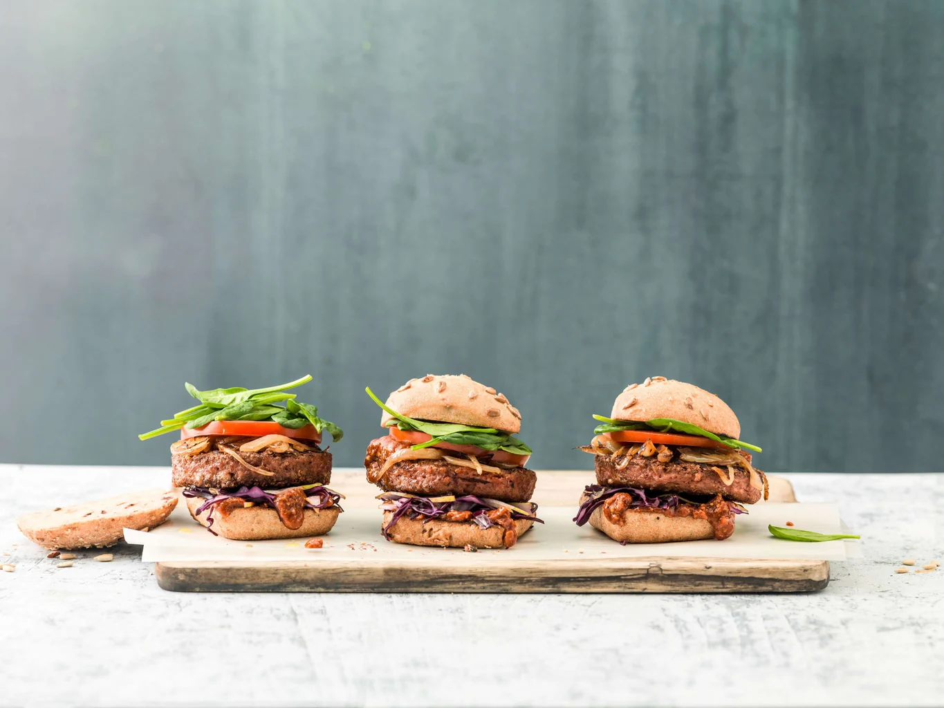 Veganer Burger