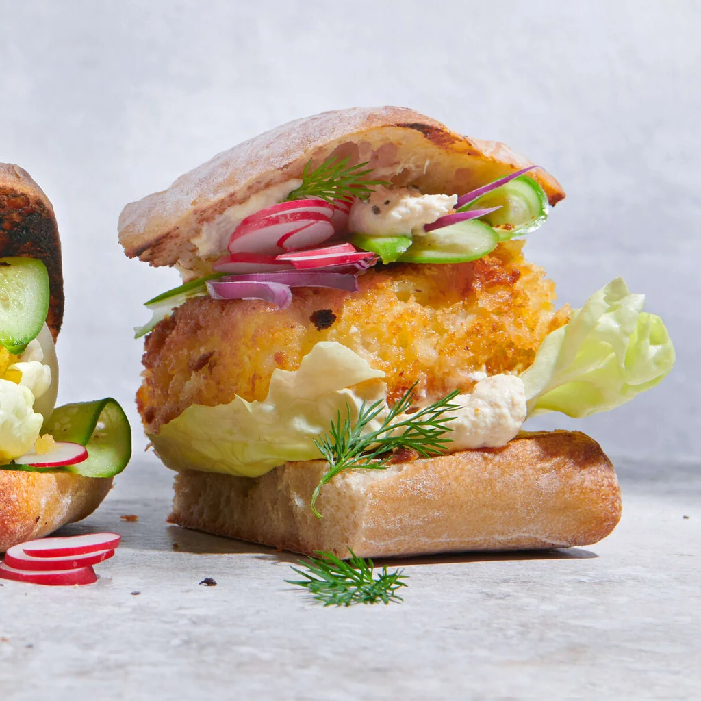 Gurken-Fisch-Sandwiches