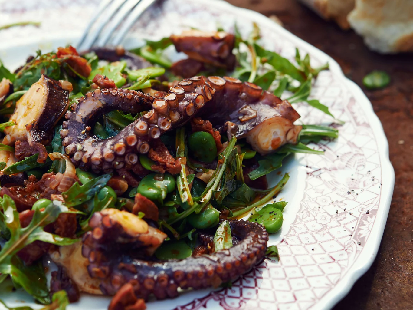 Pulpo mit Chorizo