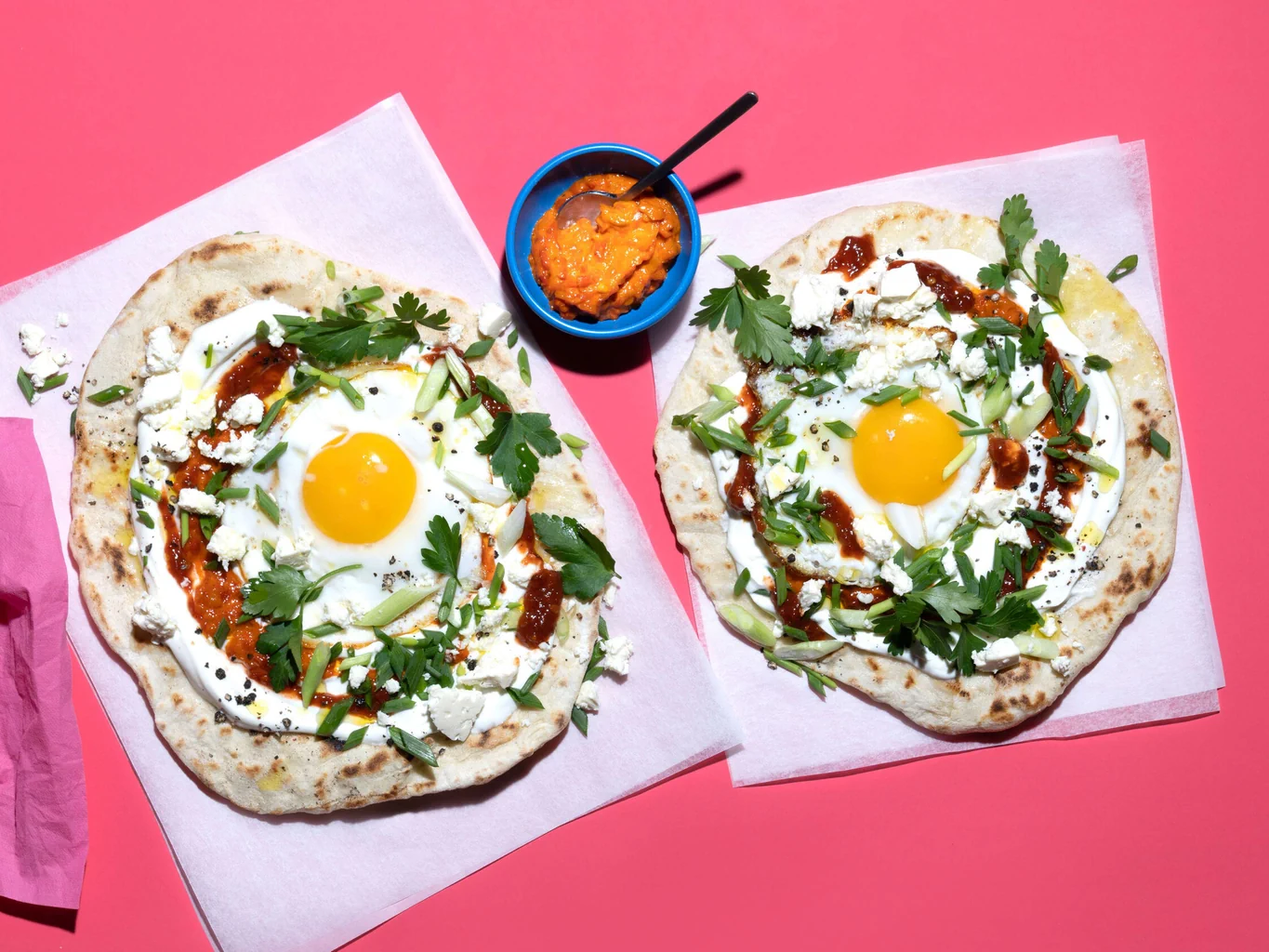 Orientalische Pizza