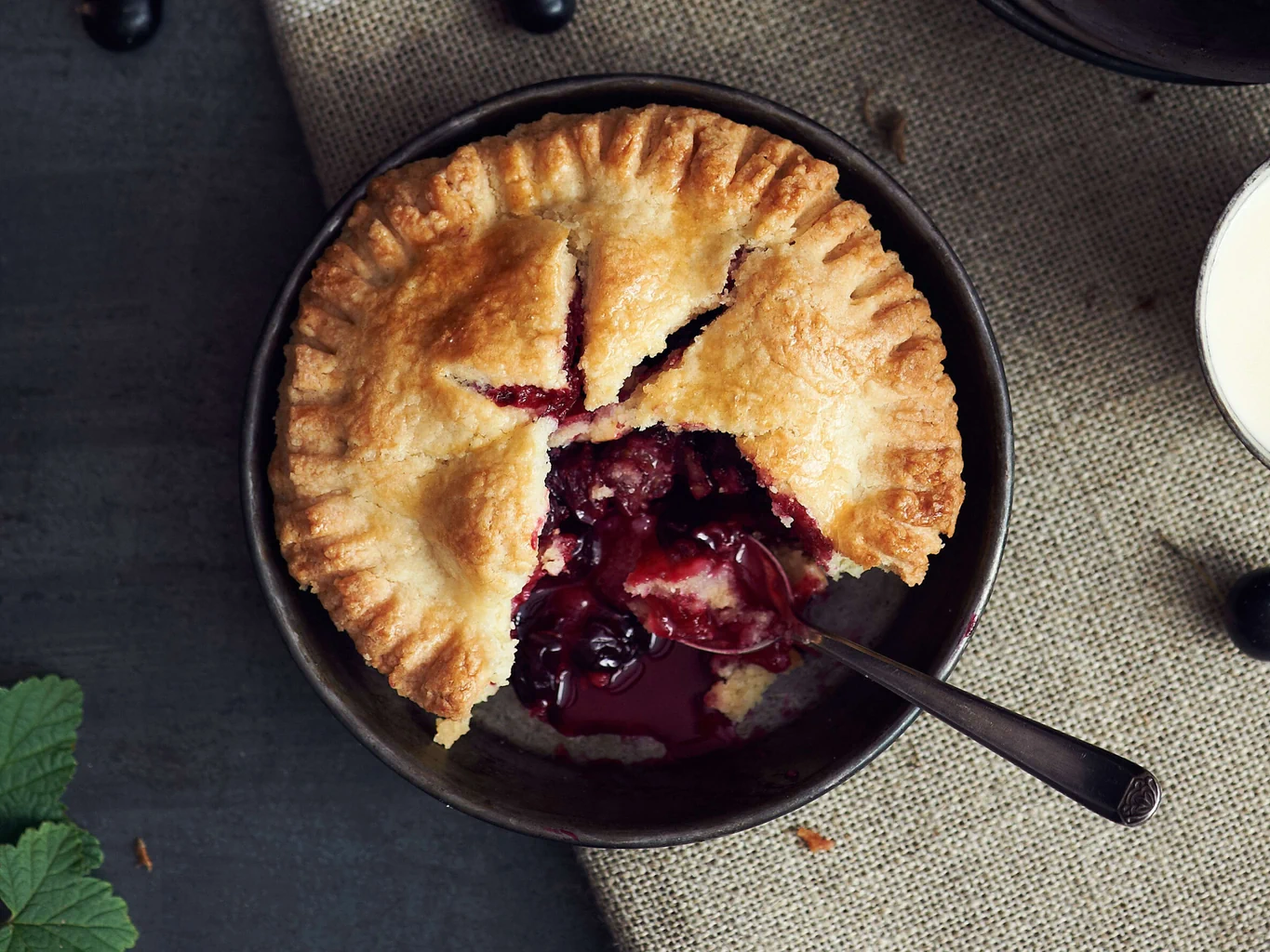 Cassis pie
