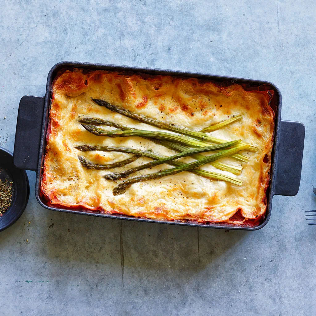 Lasagne agli asparagi
