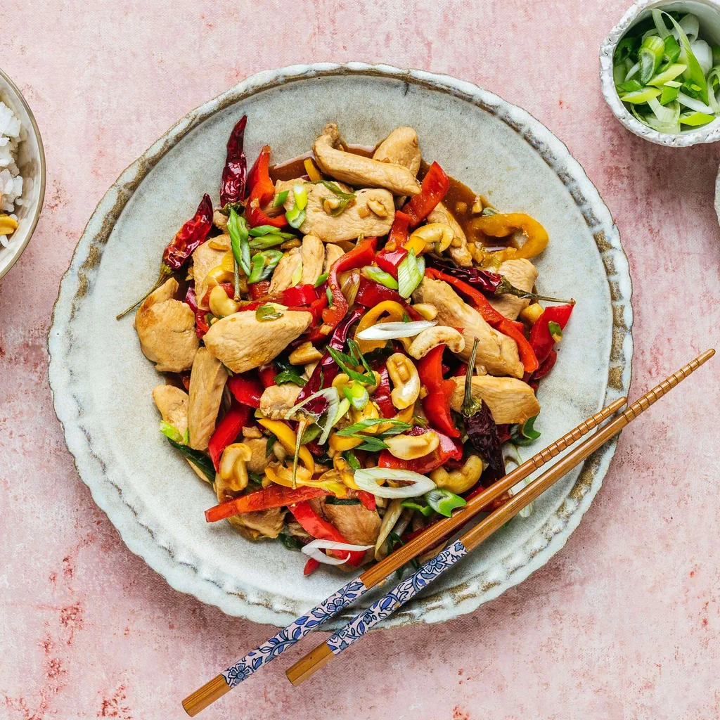 Poulet kung pao
