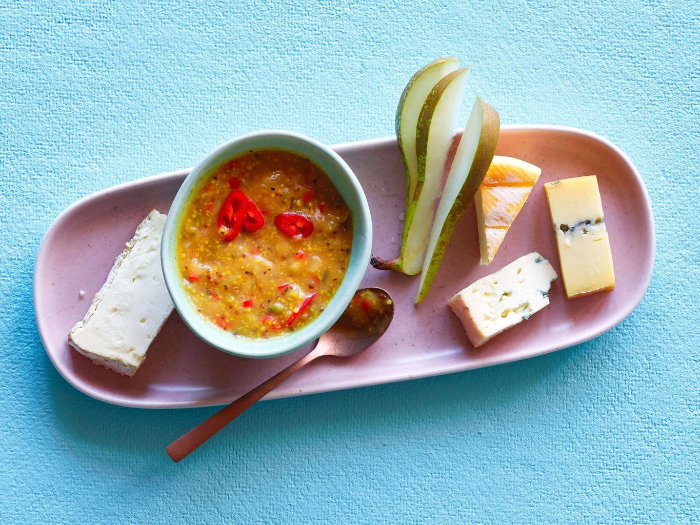 Chutney veloce di albicocche e senape