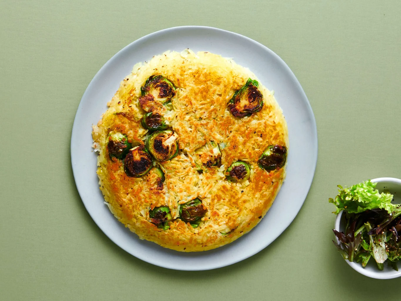 Rösti aux choux de Bruxelles
