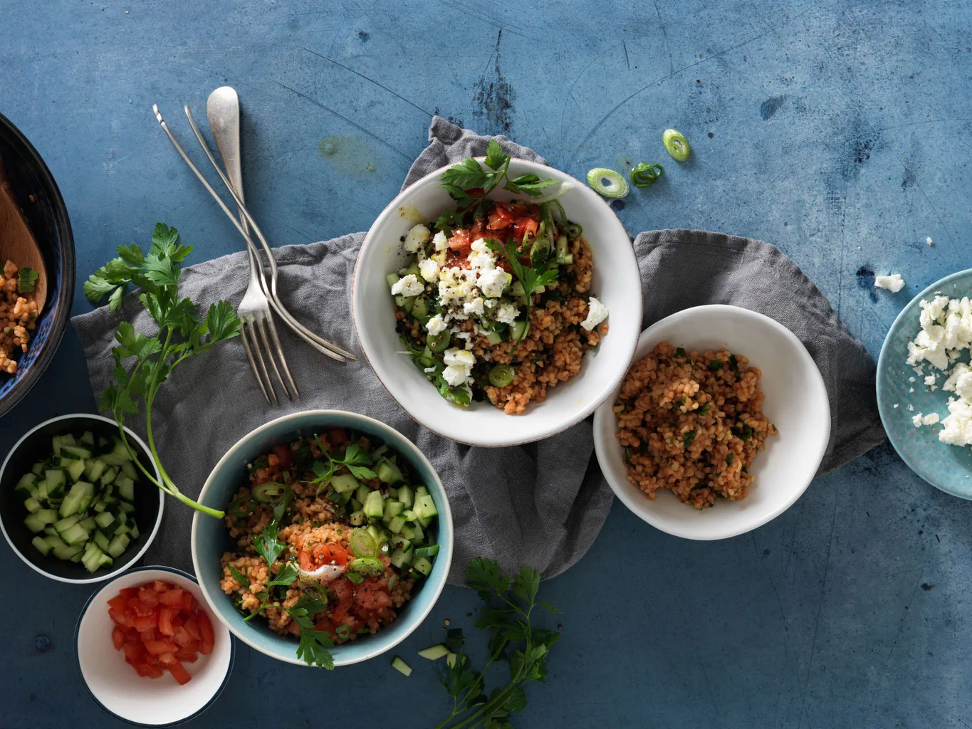 Bulgur in insalata
