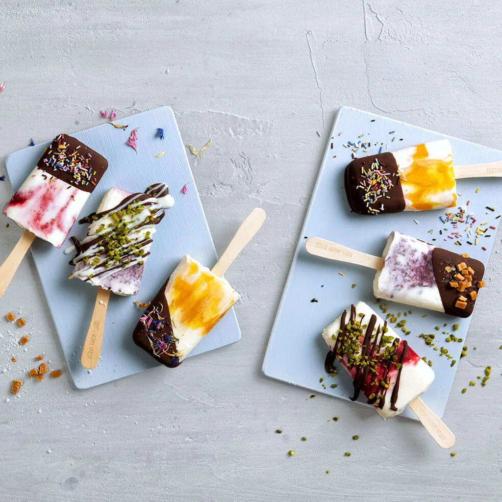 Popsicles in tre varianti
