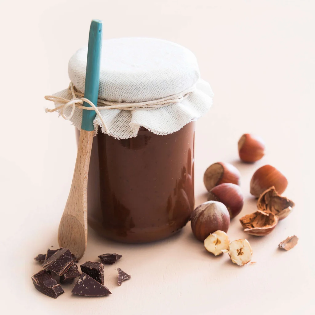 Pâte à tartiner au chocolat et aux noisettes