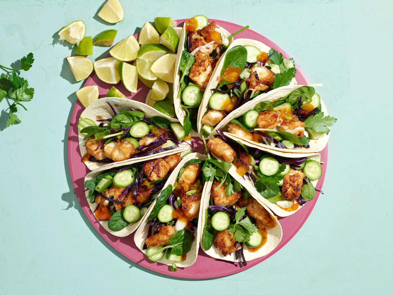 Kabeljau-Tacos