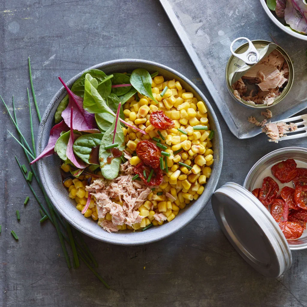 Salade de thon au maïs