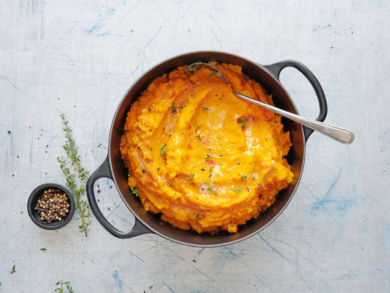 Purè di zucca e patate
