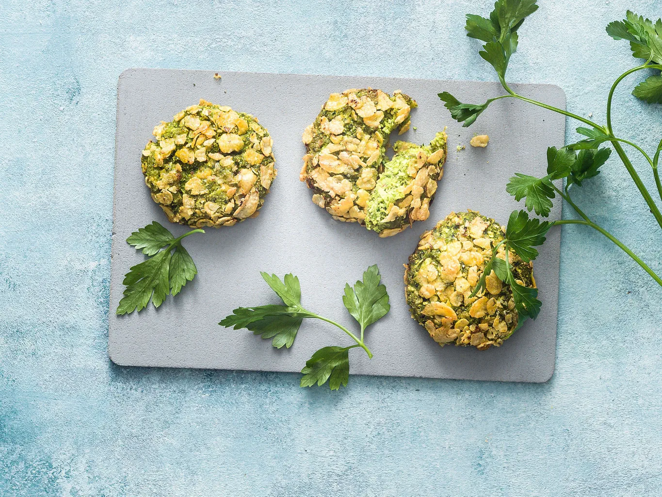 Polpette di cavolfiore impanate ai corn flakes