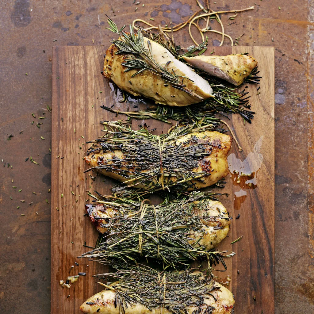 Filet de dinde en manteau de fines herbes