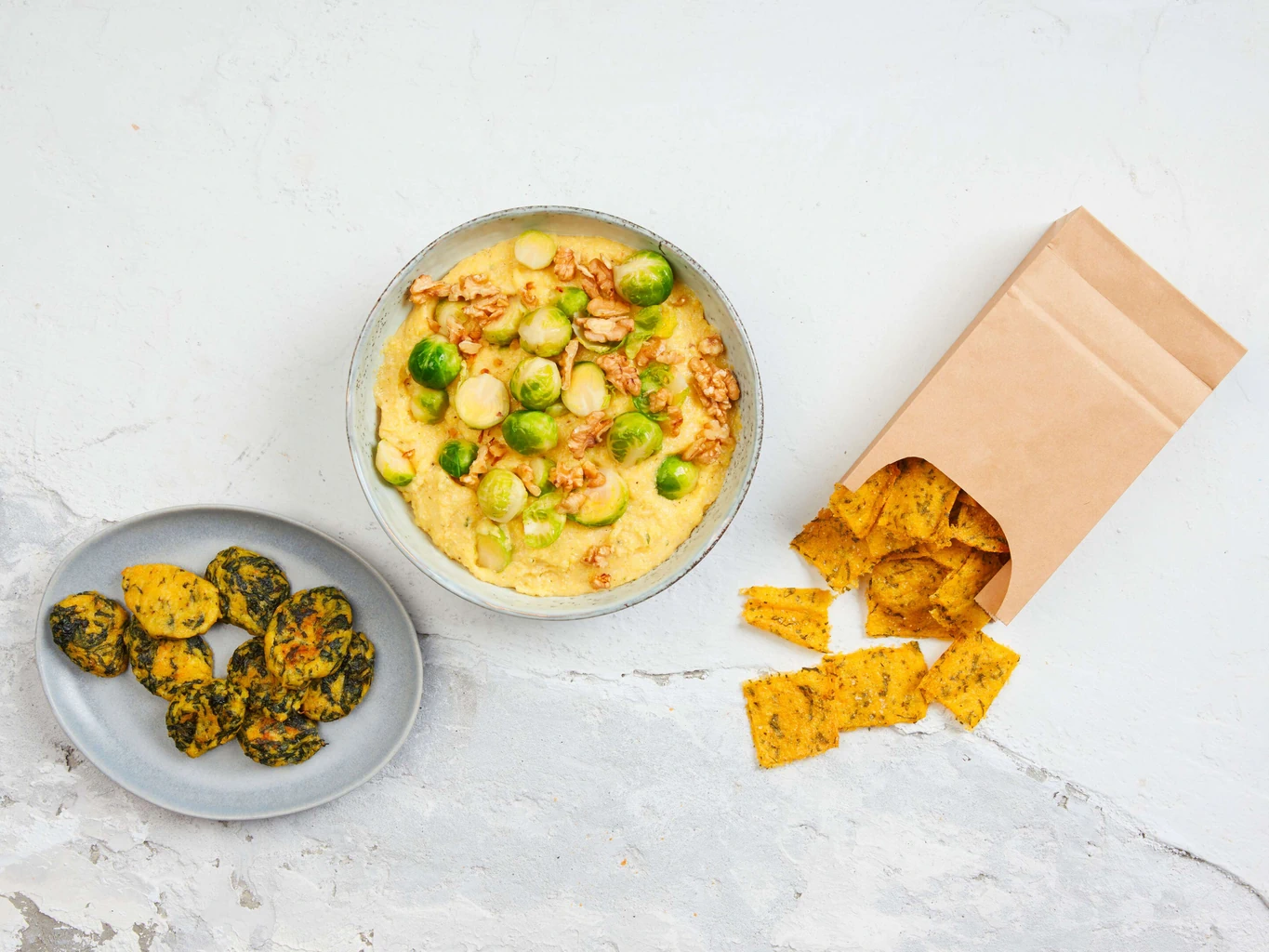 Polenta en trois versions