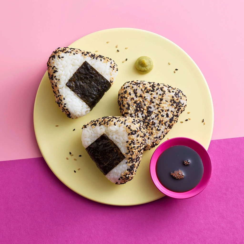 Onigiri mit Poulet