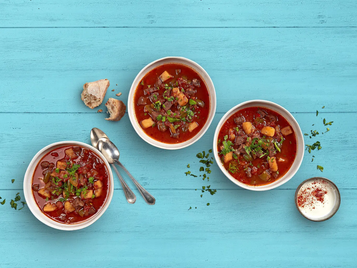 Ungarische Gulaschsuppe