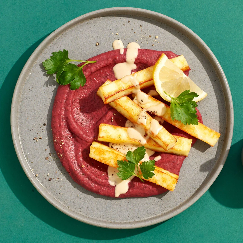 Purée de haricots rouges et paneer