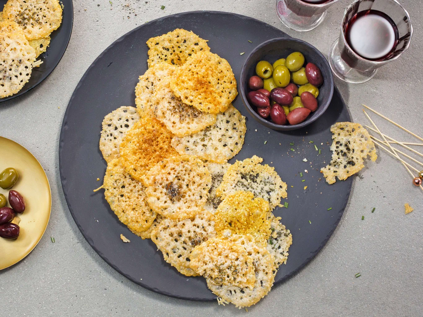 Chips di parmigiano