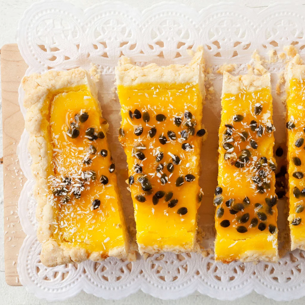 Tarte aux fruits de la passion