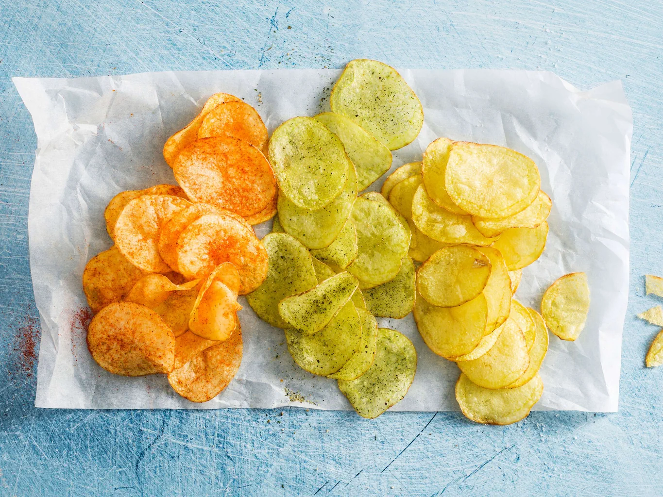 Chips de pommes de terre maison