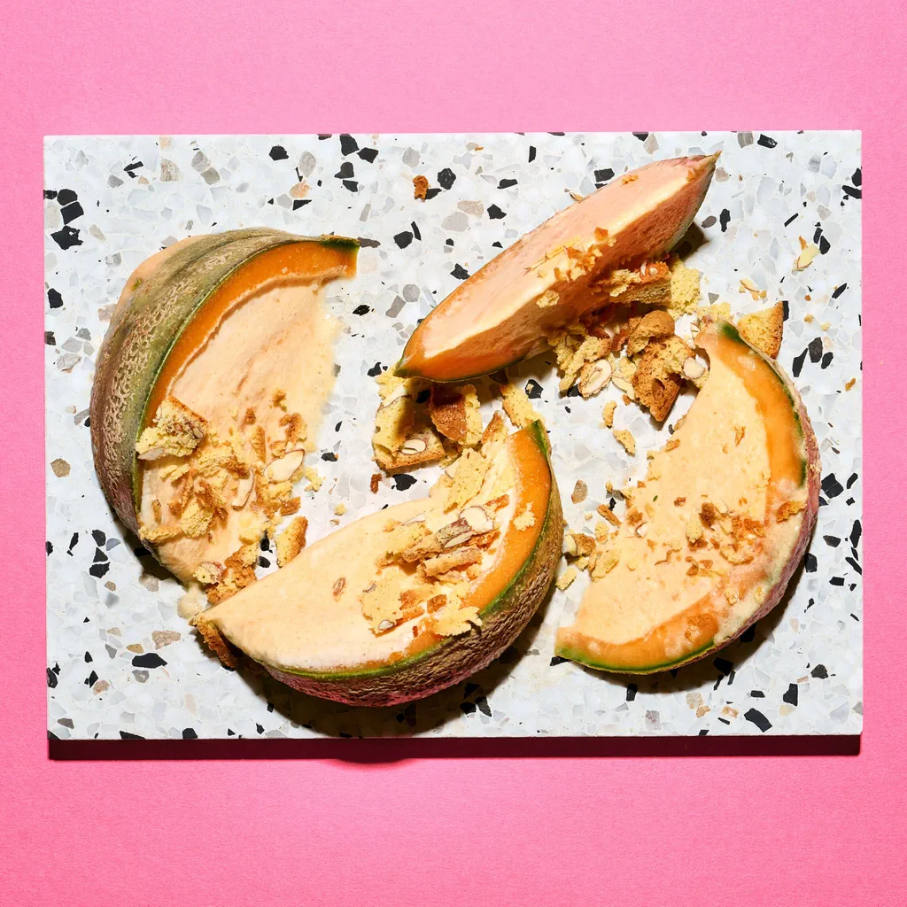 Melonen-Semifreddo