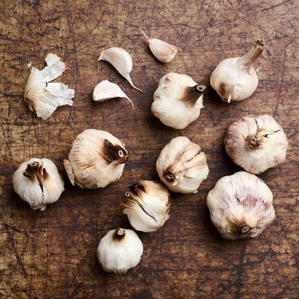Geräucherter Knoblauch