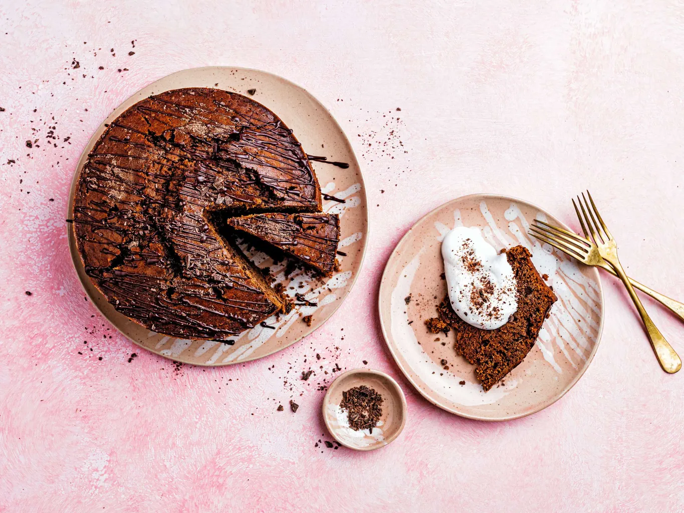Torta al cioccolato vegana