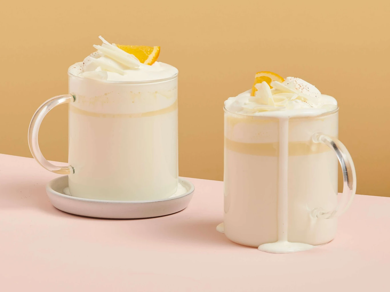 Chocolat blanc chaud
