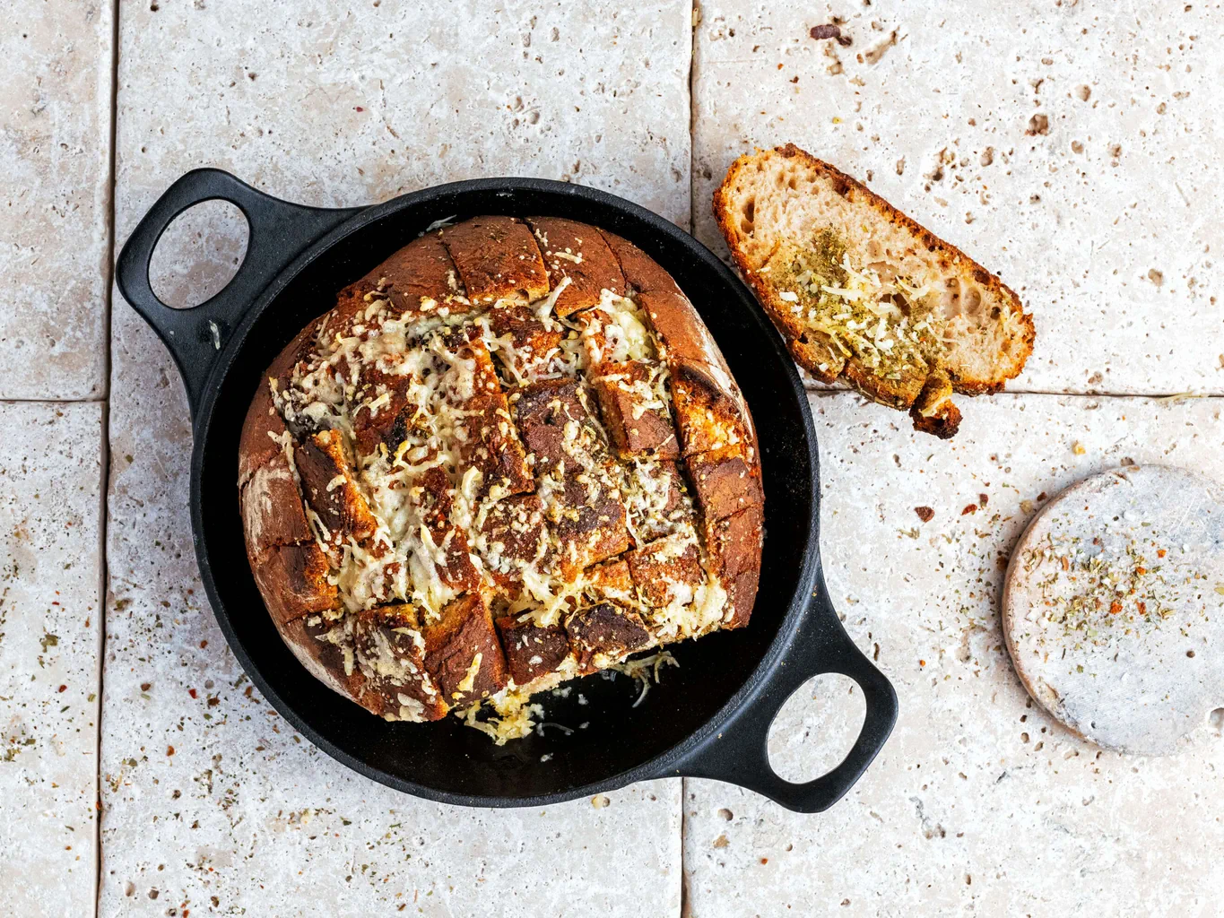 Käse-Knoblauch-Brot