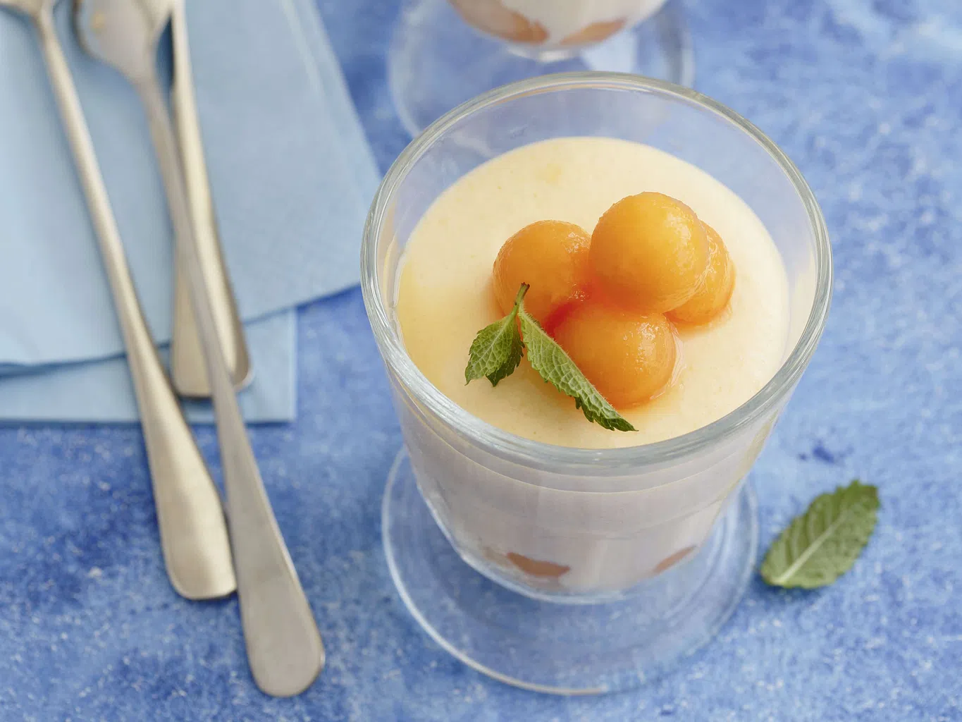 Melonenmousse