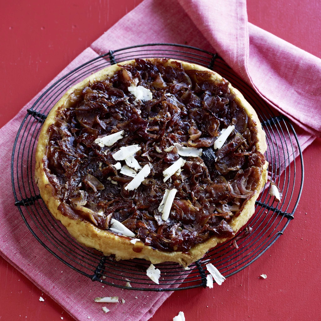 Tarte tatin di cipolle e mela