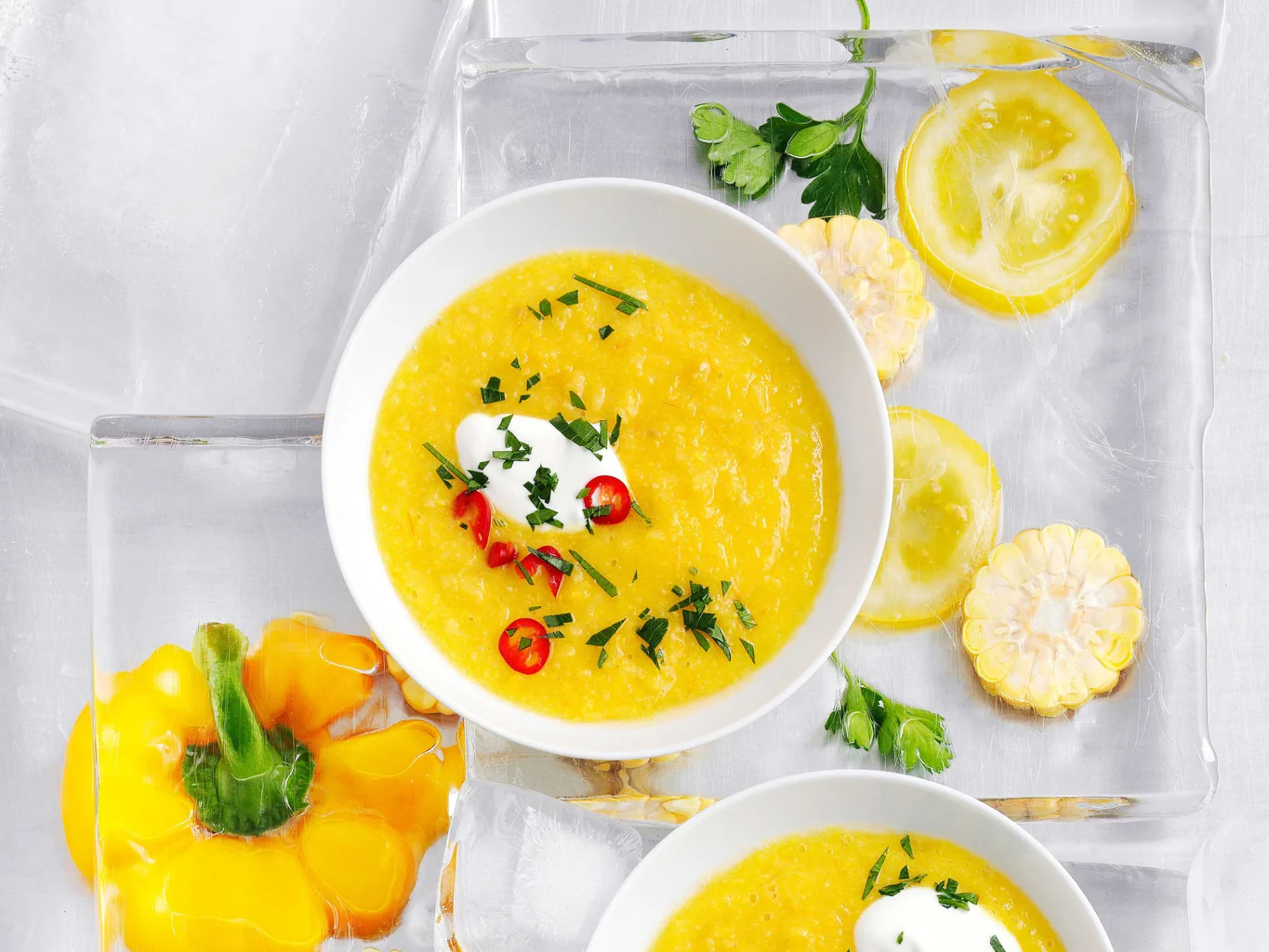 Gelber Gazpacho