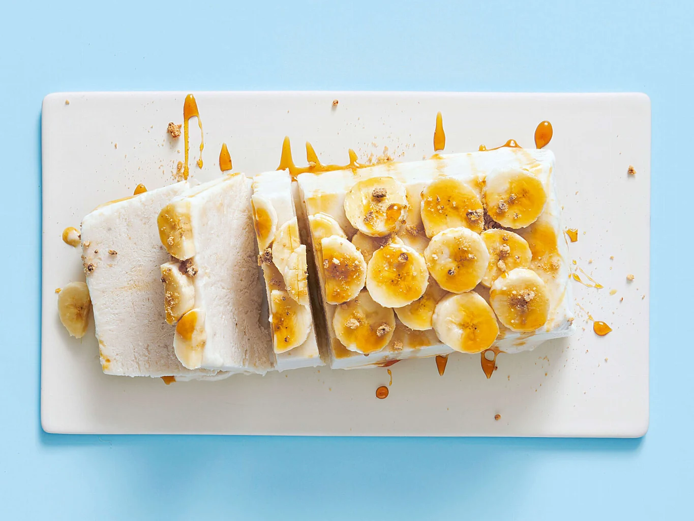 Glace au yogourt et à la banane