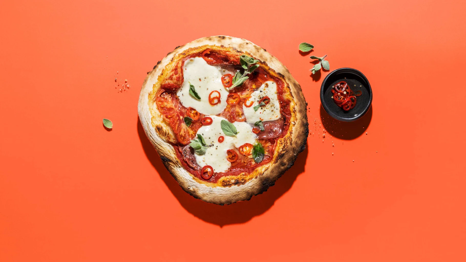 Pizza al peperoncino