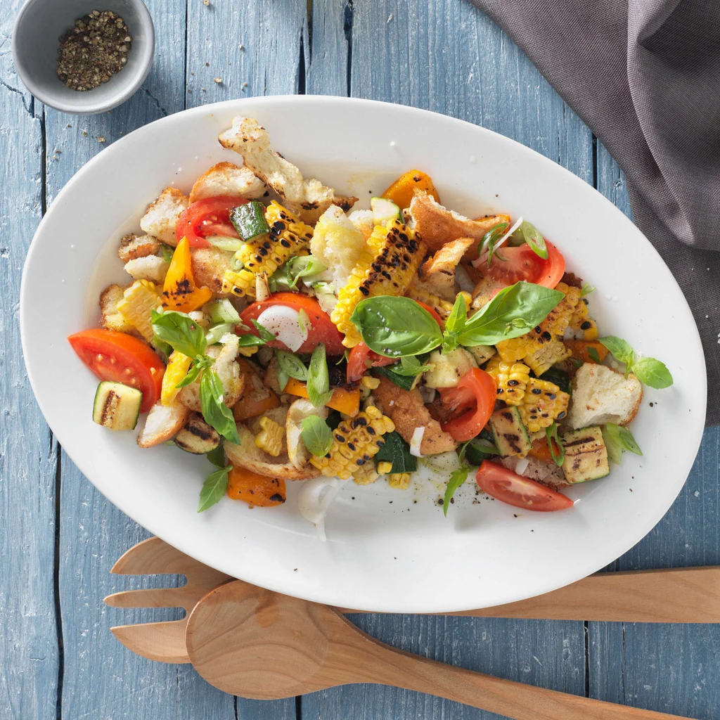 Grillgemüse-Panzanella