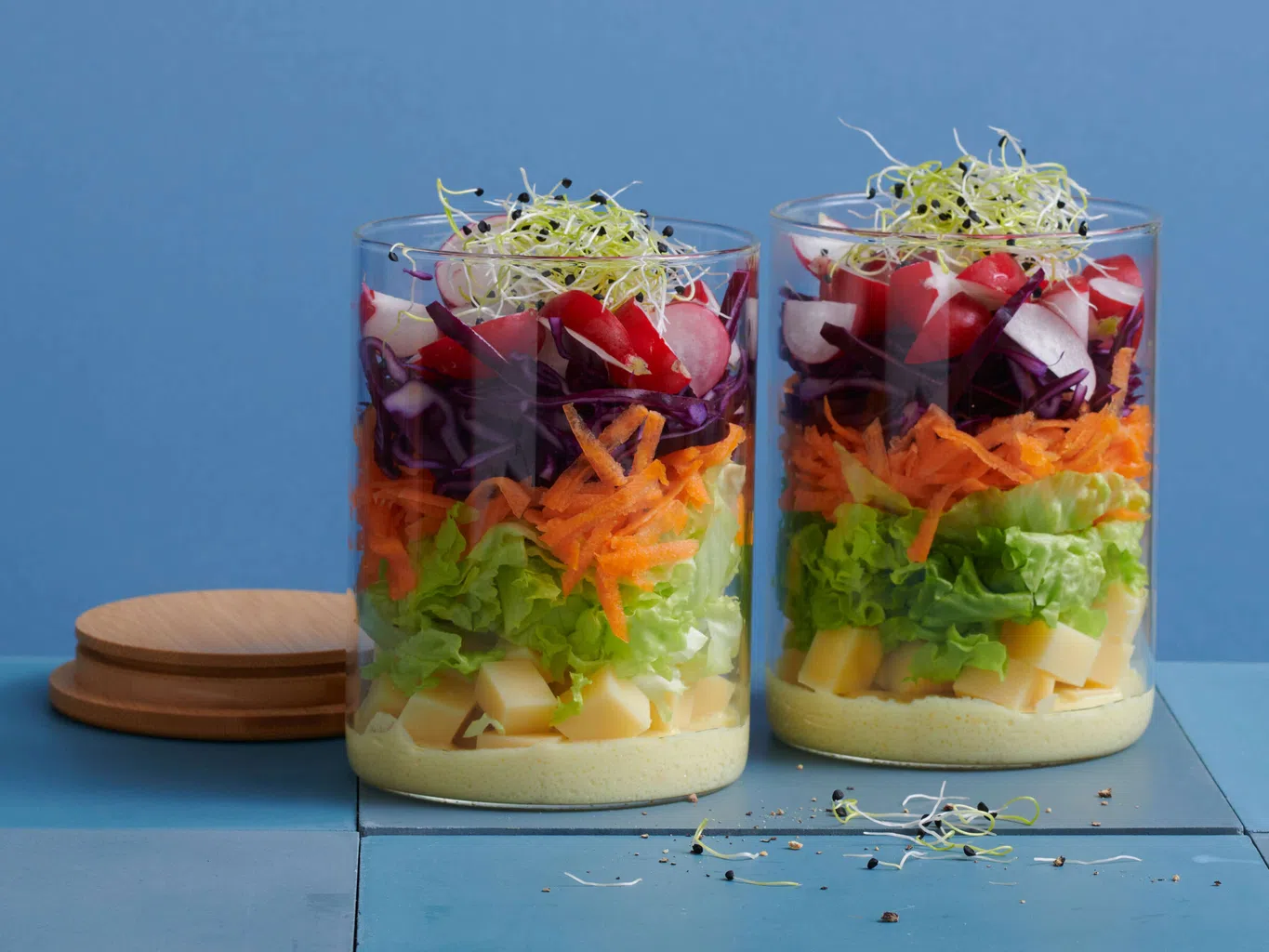 Schicht-Salat