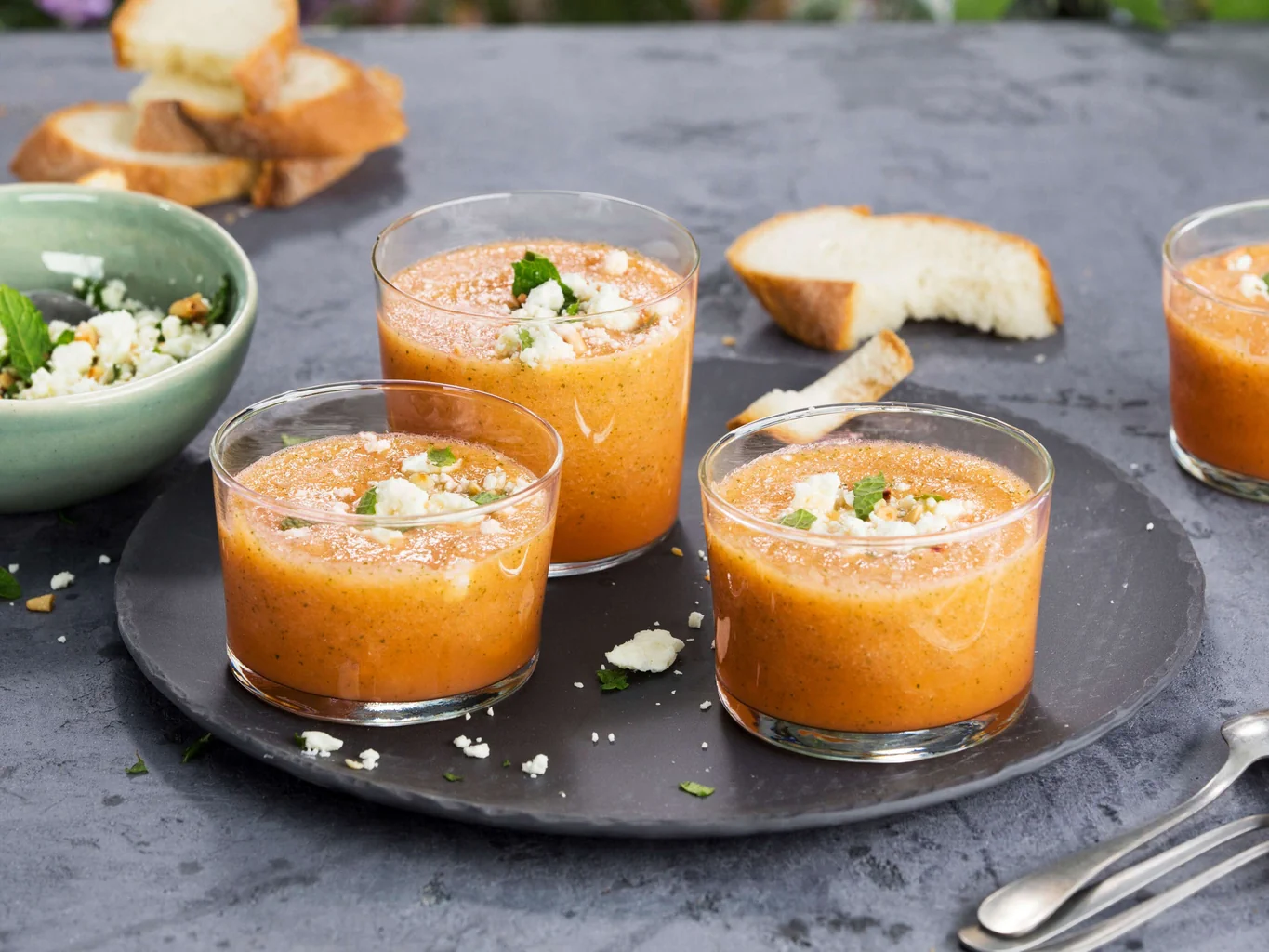 Minestra fredda di melone